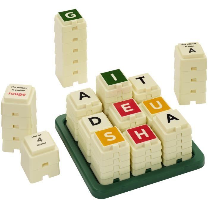 Scrabble tour jeu de société - 2 à 4 joueurs - 10 ans et +