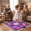 Double Players Mode Electronic Dance Mat Wireless Bluetooth Light Up Jump Mat  Indoor Toy