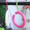 Circular Round Scarf Tie Hanger Hat Rack Space Saving Clothing Hanger Tie Storage Ring Clothes Storage Hook Wardrobe