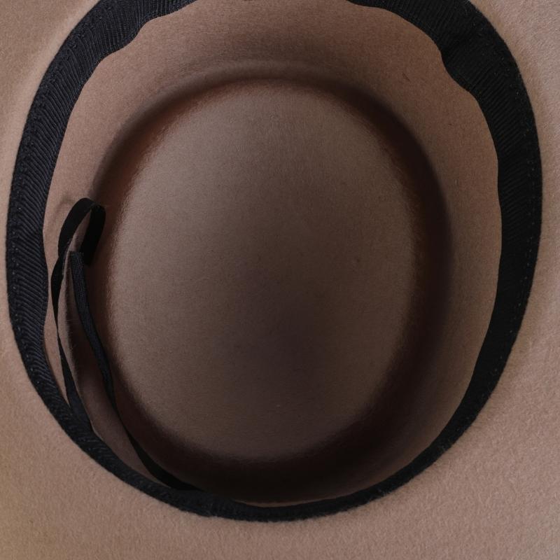 Brown Fashion Western Hats Travel Sun Hat Circuses Show Hat Popular Headwear with Handmade Old Stylish