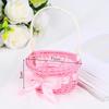 Hand-woven Small Flower Storage Basket Hand-held Rattan Woven Wicker Flower Basket 8 Colors Round Storage Baskets
