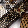 70*50cm Retro Geschenkpapierrolle Geschenkbox Verpackung für Hochzeit Geburtstagsparty DIY Dekoration Weihnachten Neujahr Dekoration
