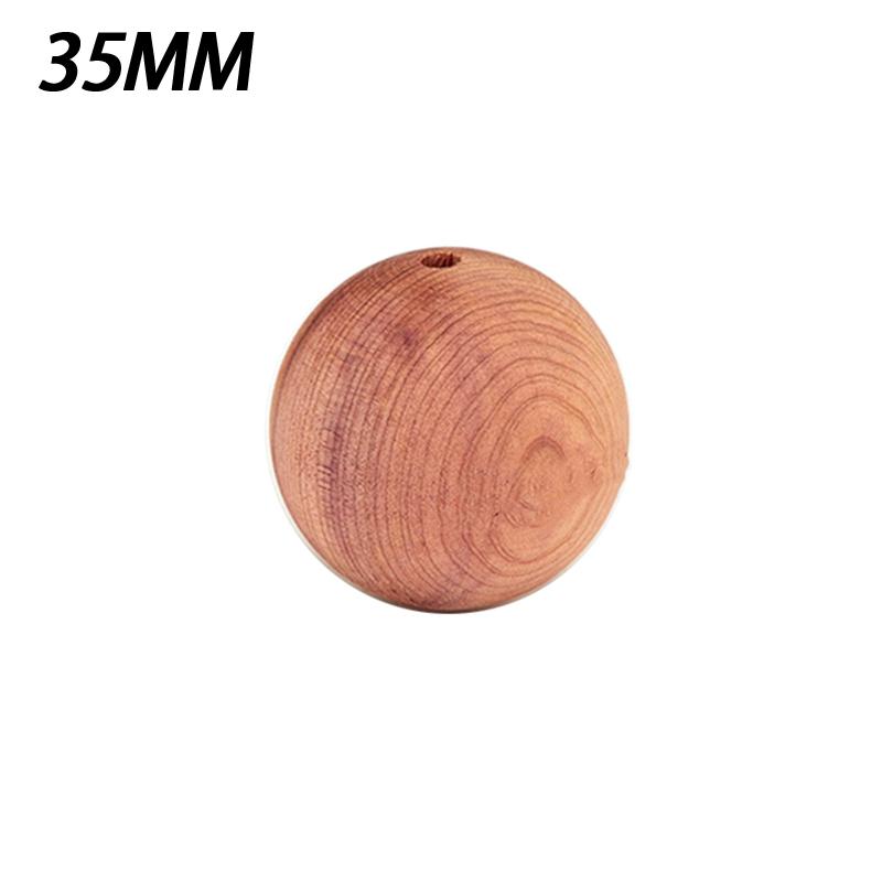 Cedarwood Balls For Home Decor Moisture-Proof Breathable Fragrance Accessories Wardrobe Cedarwood Beads 1Pc