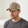 Breathable Visor Hat Soft Mesh Peaked Hat Hip Hop Leopard Print Baseball Cap  Summer