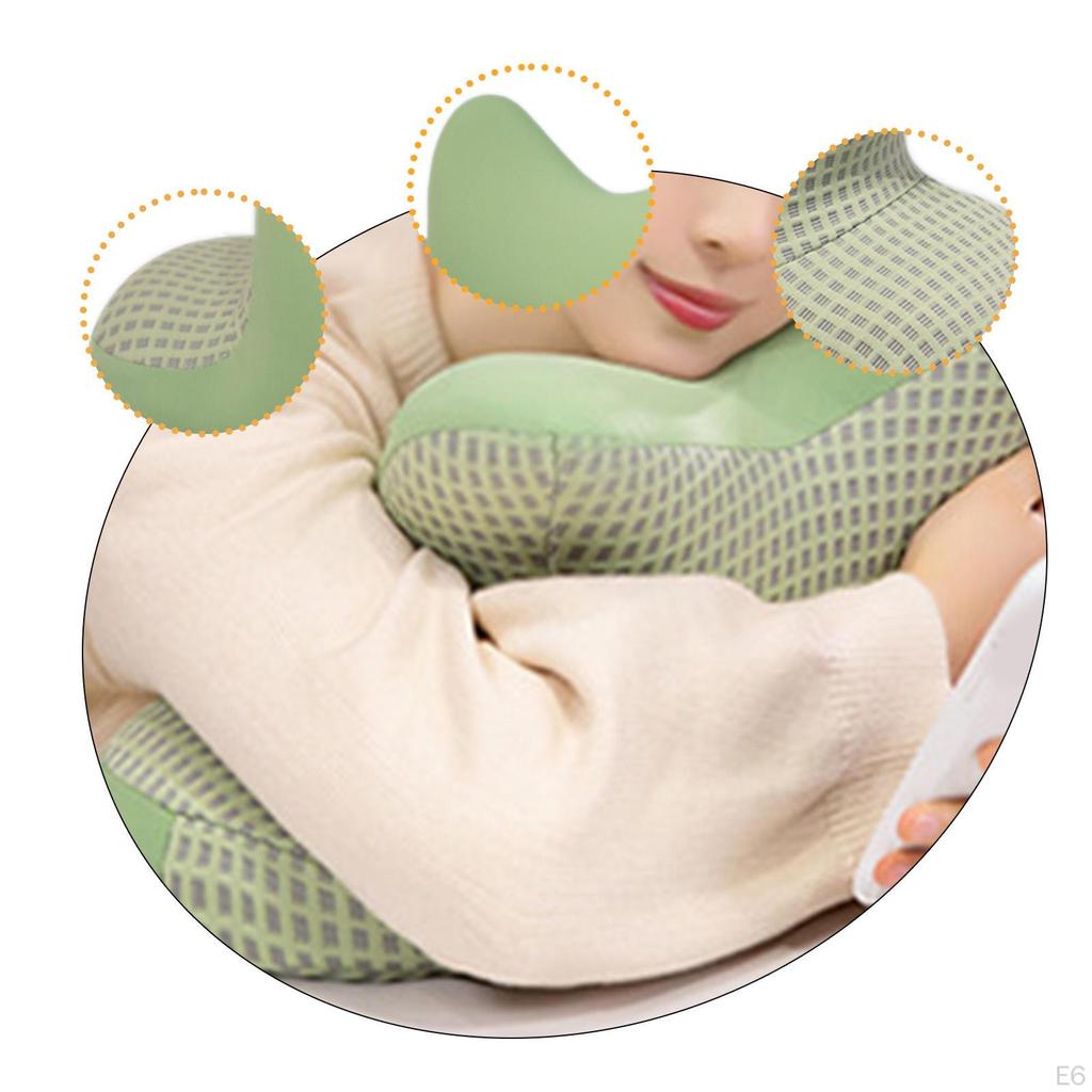 Pillow Adults Ergonomic Soft Multipurpose 35 Cmx15 Cm Lightweight Washable Cover Back Cushion