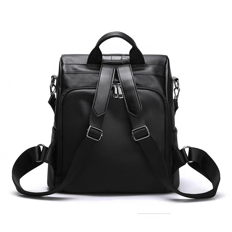 Damenrucksack im neuen Stil, große Kapazität, Handtasche, multifunktionaler Anti-Diebstahl-Rucksack für Studenten, Umhängetasche