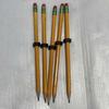 1/2/3/5/10Pcs Nut Decompression Pen Stress Relief Threaded Wooden Pencil School Work Anxiety Relief Silent Calming Rotating Nut Fidget Pencil