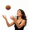 Hand Knitted Juggling Balls Set Crochet Hacky Footbag for Kids Adults Colorful Mixed Patterns Crochet Sensory Ball for Outdoor Play Party Favors