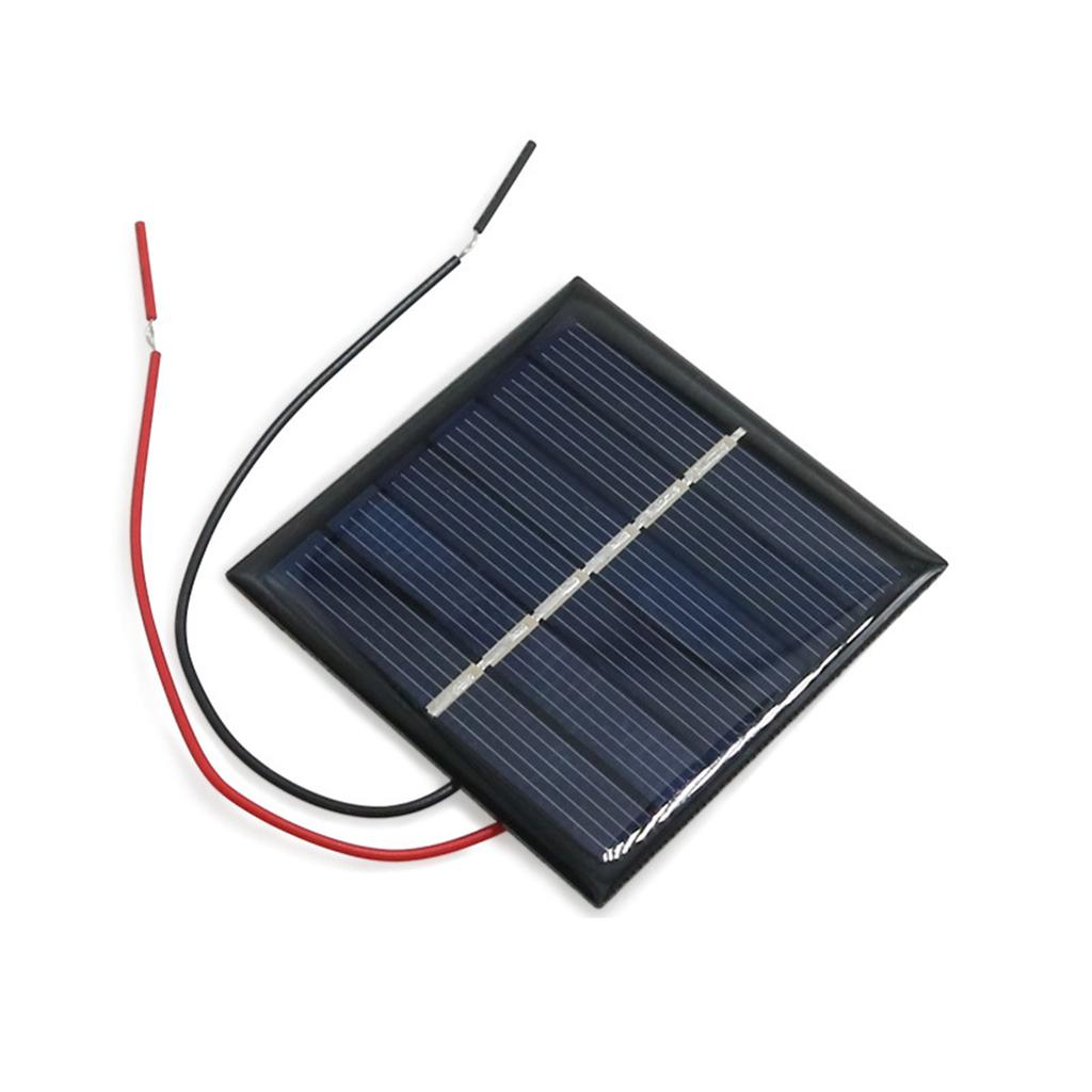 Polycrystalline Solar Panel Cells Charging Panel Solar Cell Plate Portable Solar Panel with Wire for Battery Charging