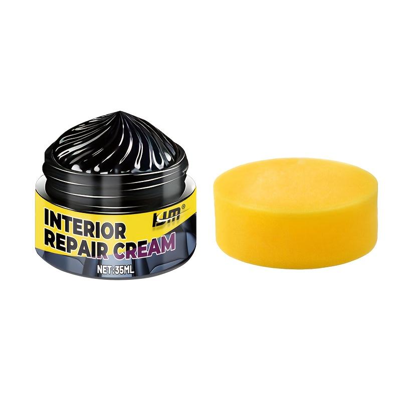 

Universal Automotive Plastic and Rubber Polisher - Scratch Repair Paste, Interior Renovation Wax, for tires and dashboards.