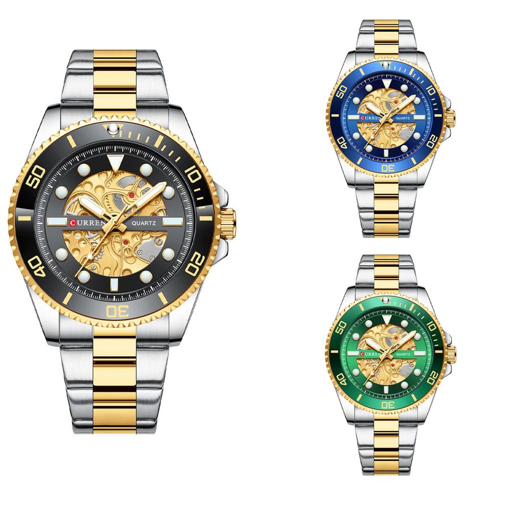Men's Waterproof Luminous Running Alarm Clock Watch