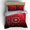 Mandala Art Set Decoration Soft Comfortable Duvet Cover Bedding Set Included 1*Duvet Cover & 2*Pillowcases, Gift