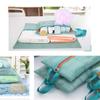 4pcs/set Travel Storage Organizer Bag Holiday Case Toiletry Clothes Mesh Storage Bag