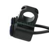 LMoDri Motorcycle Handlebar Switch 2 Control Buttons Motorbike 22mm 7/8" Bar Refit Switches ON/OFF
