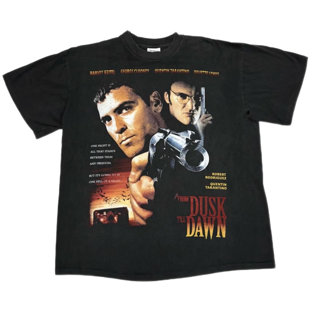 FROM DUSK TILL DAWN Vintage 1996 HORROR MOVIE QUENTIN TARANTINO XL Shirt REPRINT