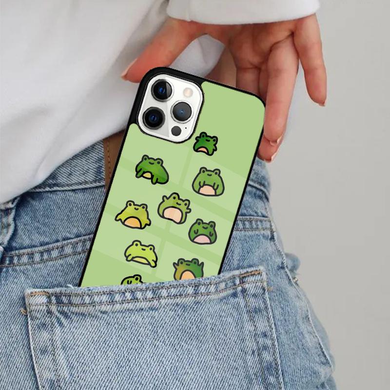 

Cartoon Frogs Phone Case Magesafe Magnetic Wireless Charge Cover For IPhone 16 11 12 13 14 15 Pro Max Plus Mini iPhone 12pro max