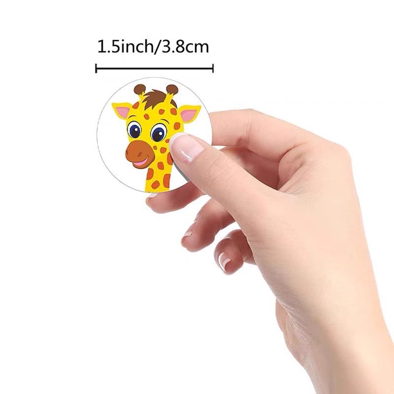 Niedliche Cartoon-Tier-Belohnungsaufkleber für Kinder für Kindergartenerzieher