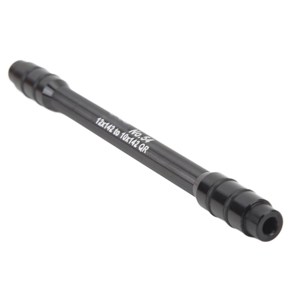 Black Quick Release Adapter 12mm to 10mm Axle Conversion Bike Hub Conversion Wheel Upgrades