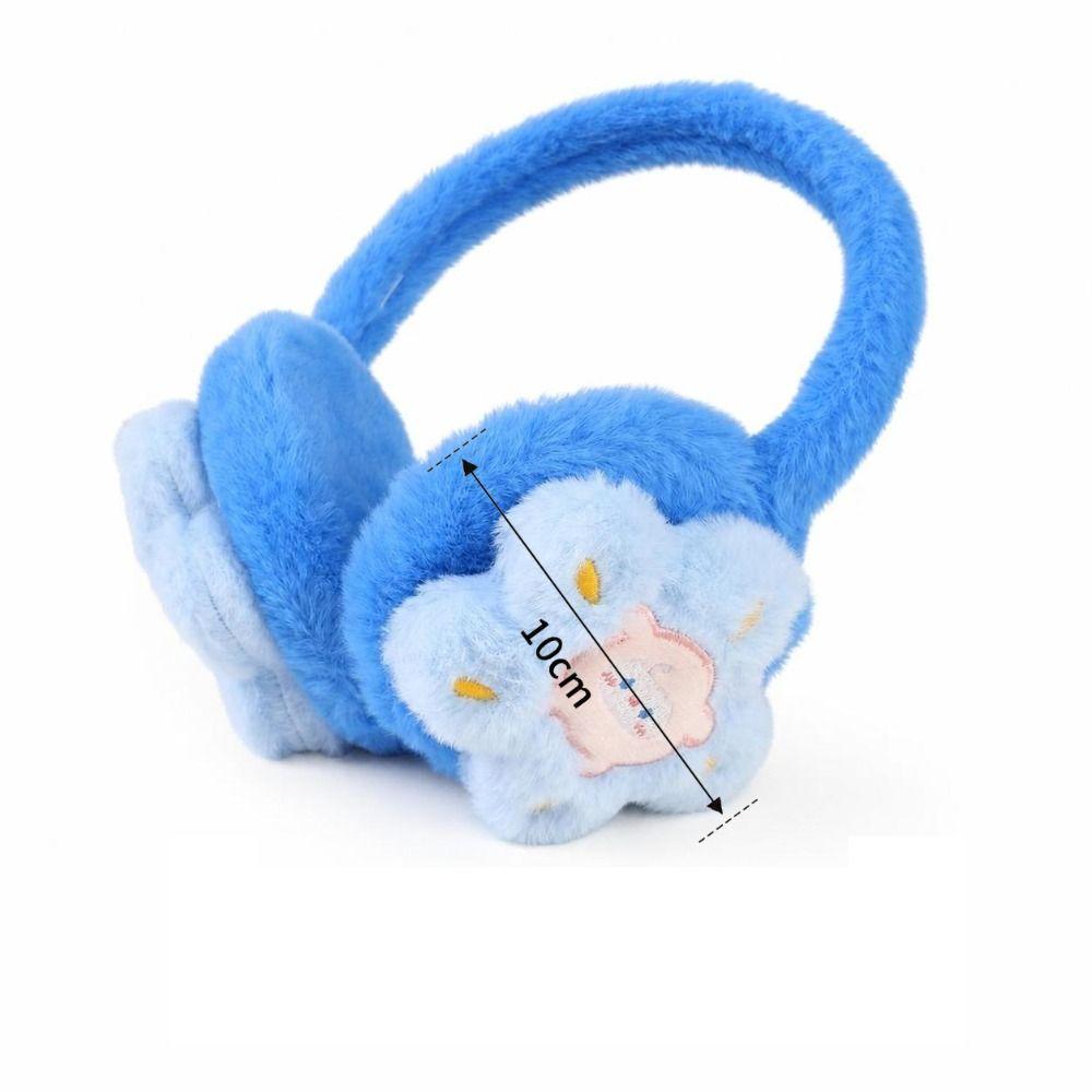 Soft Faux Fur Faux Rabbit Fur Ear Warmers Skin-Friendly Plush Ear Muffs For Girls Boys Student