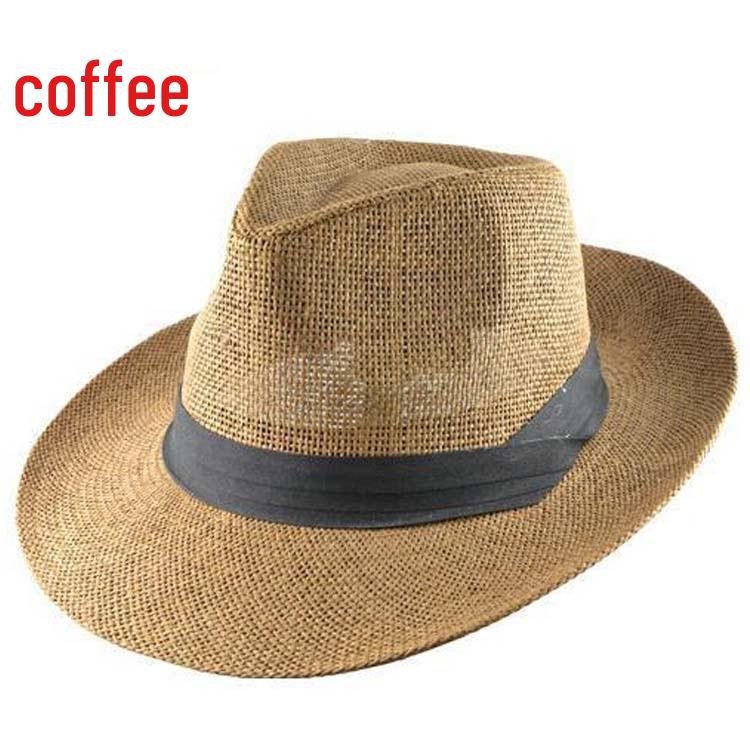 Men's Summer Sun Hat – Breathable Outdoor Fedora for Sun Protection At the Beach