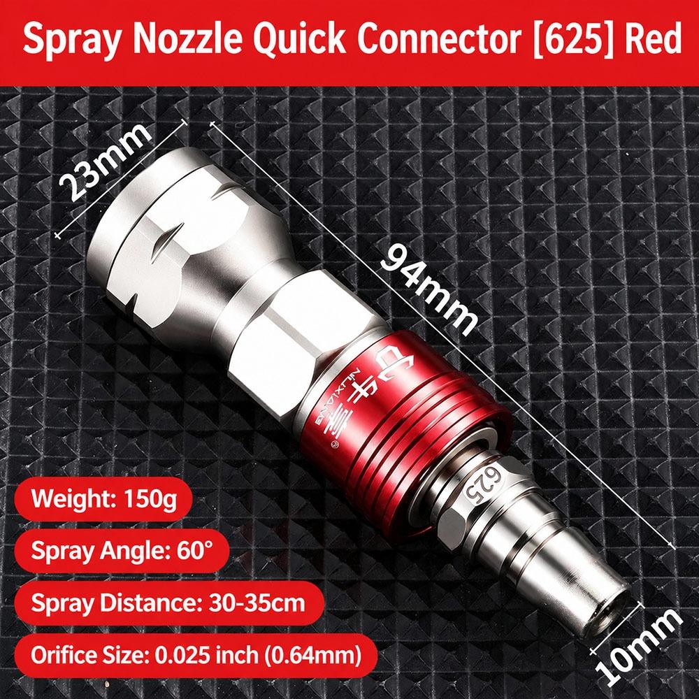 Stainless Steel Spray Nozzle Polished Finish Paint Sprayer Nozzle  for Industrial Painting