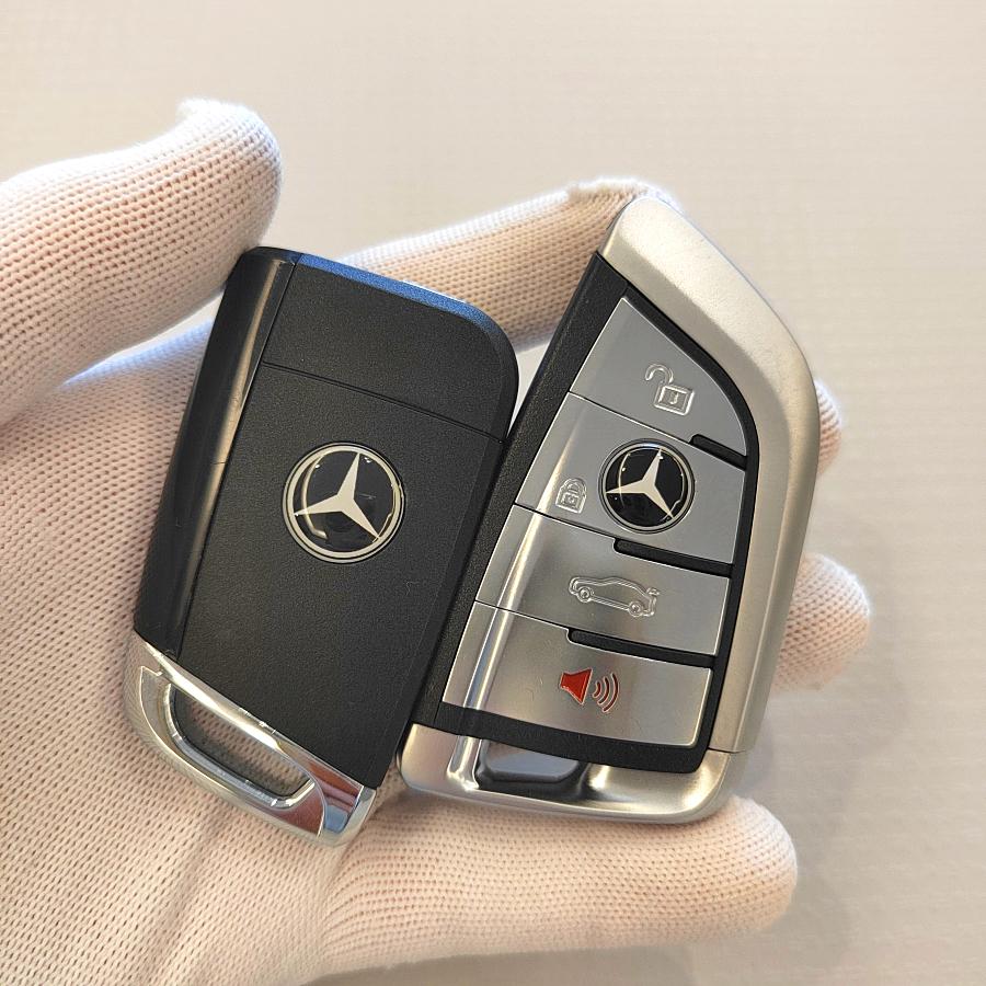 GLC GLB Klíč od auta Ovládání na dálku Klíčenka Znak Samolepka Příslušenství Pro Mercedes Benz AMG Brabus Smart Maybach W204 GLC CLA GLK W2