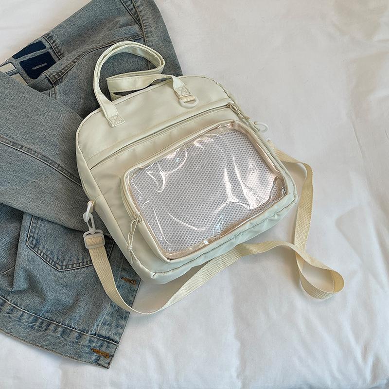 Japanese versatile high-value shoulder messenger bag women's 2025 autumn new ins college style large-capacity tote bag