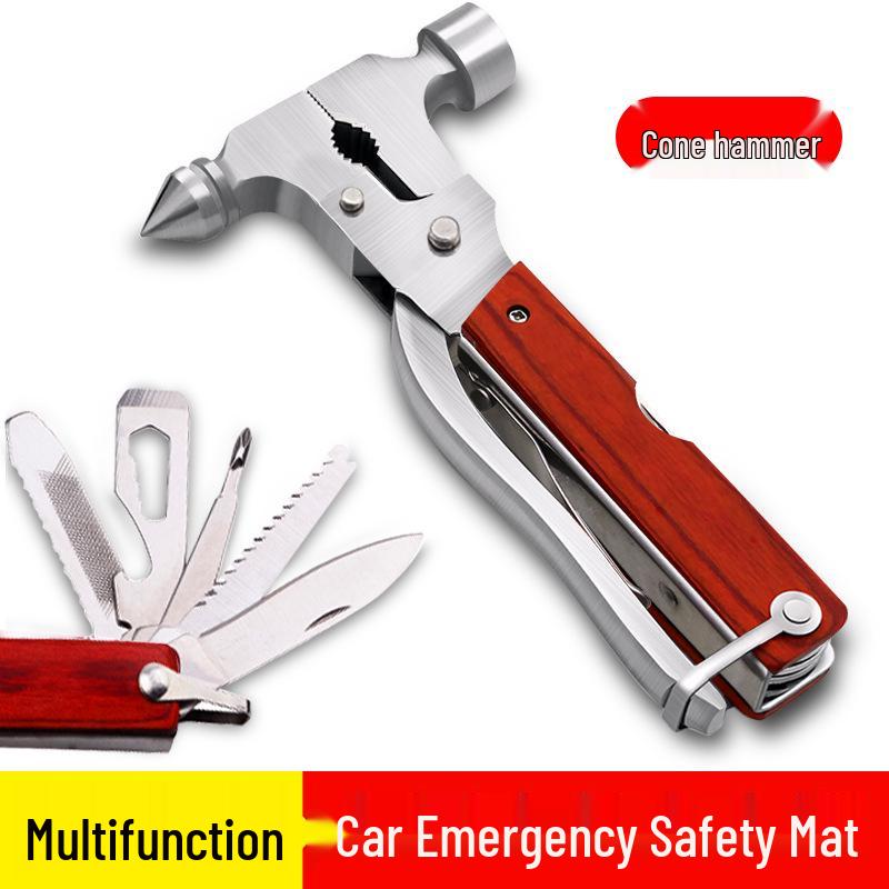 Car Safety Emergency Escape Hammer: Multifunctional Glass Breaker for Vehicle Interiors