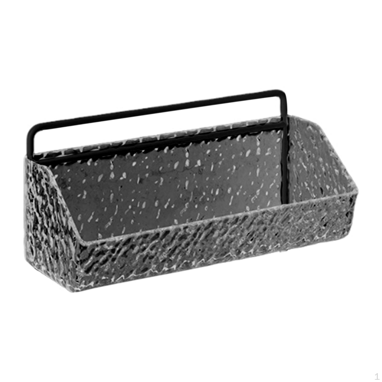 

Подвесная кухонная корзина Фермерский стиль Хранение продуктов Фрукты Овощи для ванной чёрный