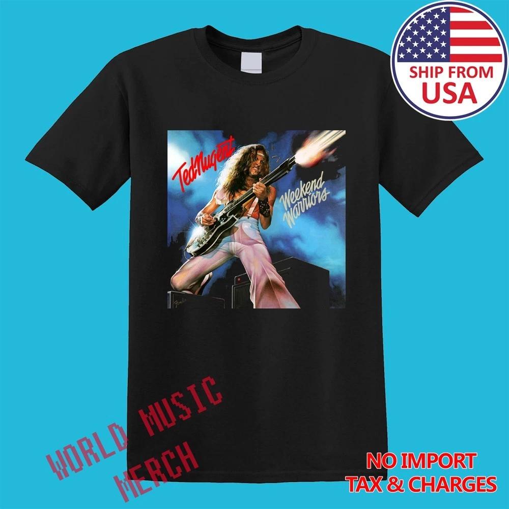 

Мужская черная футболка Ted Nugent Weekend Warriors Размеры S-5XL S