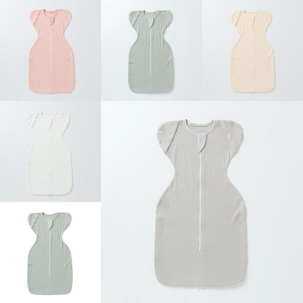 Baby Cotton Mesh Sleeping Bag With Antijump Design For Newborns And Infants