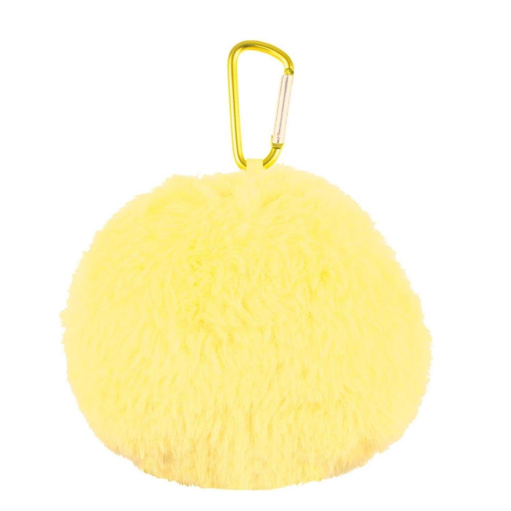 Tees Factory Susie Zoo Plush Toy with Carabiner, Zipper Mascot Witzy, Approx. H95xW110xD65mm (SZ-5546892WT)