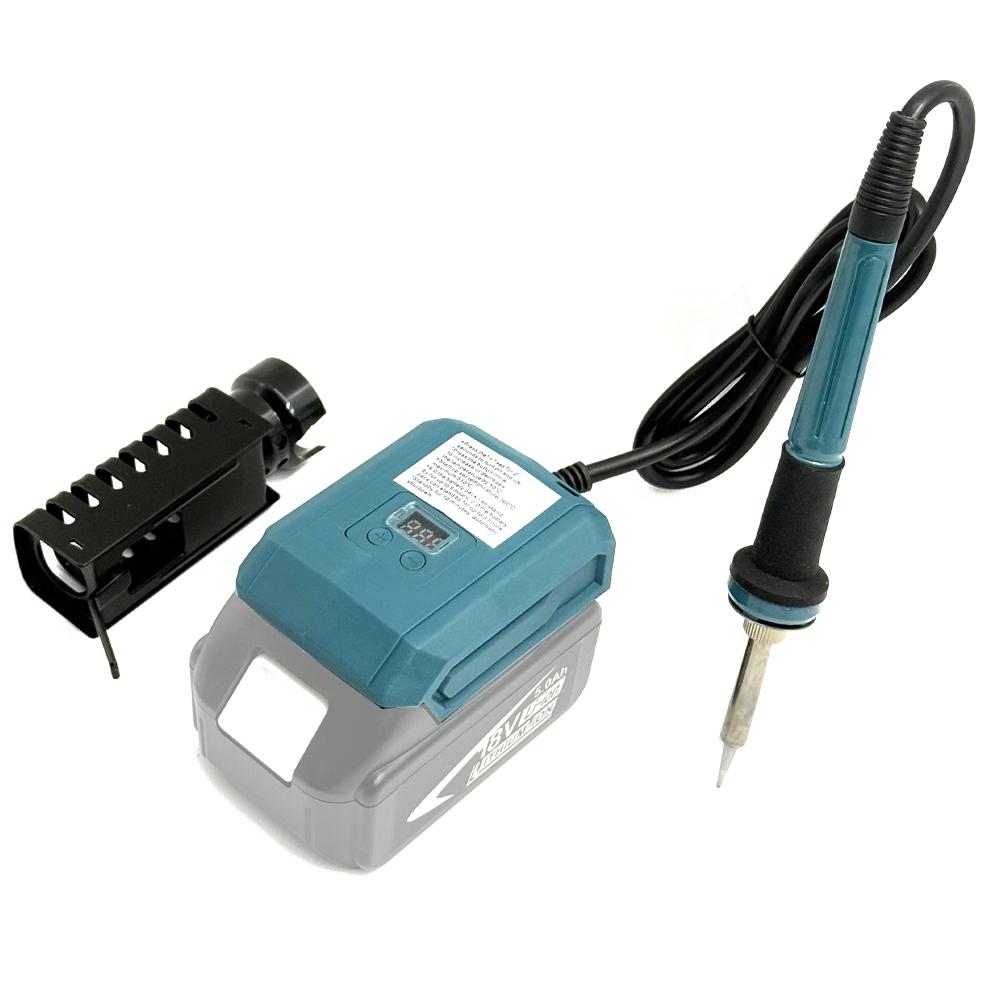For Makita 18V 20V Battery 60W Electric Soldering Iron Wireless Welding Power Tool 300-500℃ Temperature Adjustable Fast Heating