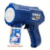 Space Astronauts Fully Automatic Bubble Gun Rocket Bubbles Machine Automatic Blower With Bubble Liquid Plaything For Kids Bubble Present