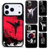 Kungfu Taekwondo Phone Case for iPhone 17 16 15 Pro Max Air 14 13 12 11 Plus Shockproof Capa Cover