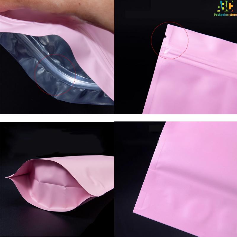 Customized Printed Aluminum Foil Standing Zipper Bag With Moisture Proof Tea Sugar And Nut Wedding Packaging Pouch Print Logo