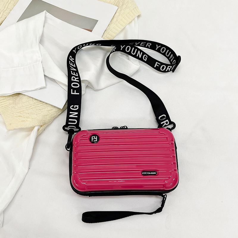 Stylish 2024 Trendy Pvc Small Square Crossbody Bag Casual Spring Shoulder Bag