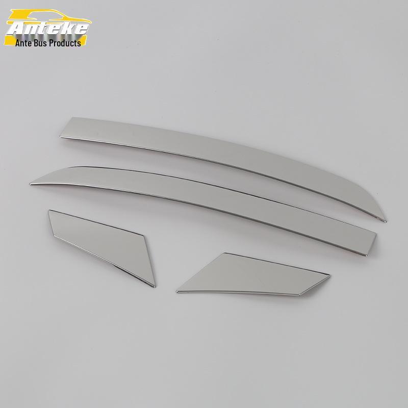 Honda 23 CRV Front Bumper Plate Guard: Anti-Scratch Bright Trim Accessory