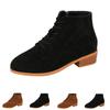 Women's Lace-Up Boots for Casual Fall Winter Wear