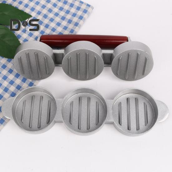 Burger Press Patty Maker Aluminum Alloy Hamburger Fish Patty Press Mold for Meat Beef Veggie Burger Grill BBQ Kitchen Tool