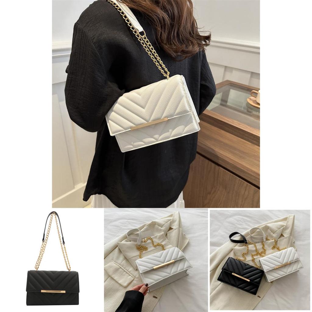 2024 Spring New Small Shoulder Bag Casual Commuter Crossbody Bag Fashion Simple Square Bag
