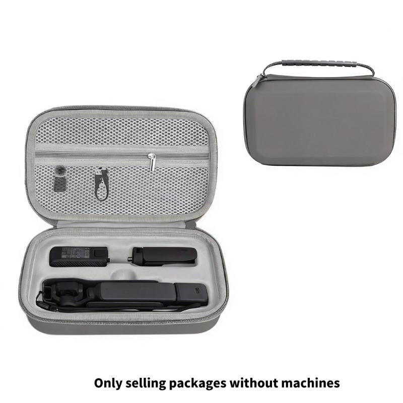 Impact Resistant Storage Bag For Pocket 3 Action Camera Box Carrying Bag With Inner Compartments Light Construction