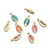 17MM Stainless Steel Shell Oil Drop Pendant Pendant DIY Earrings Bracelet Necklace Jewelry Accessories