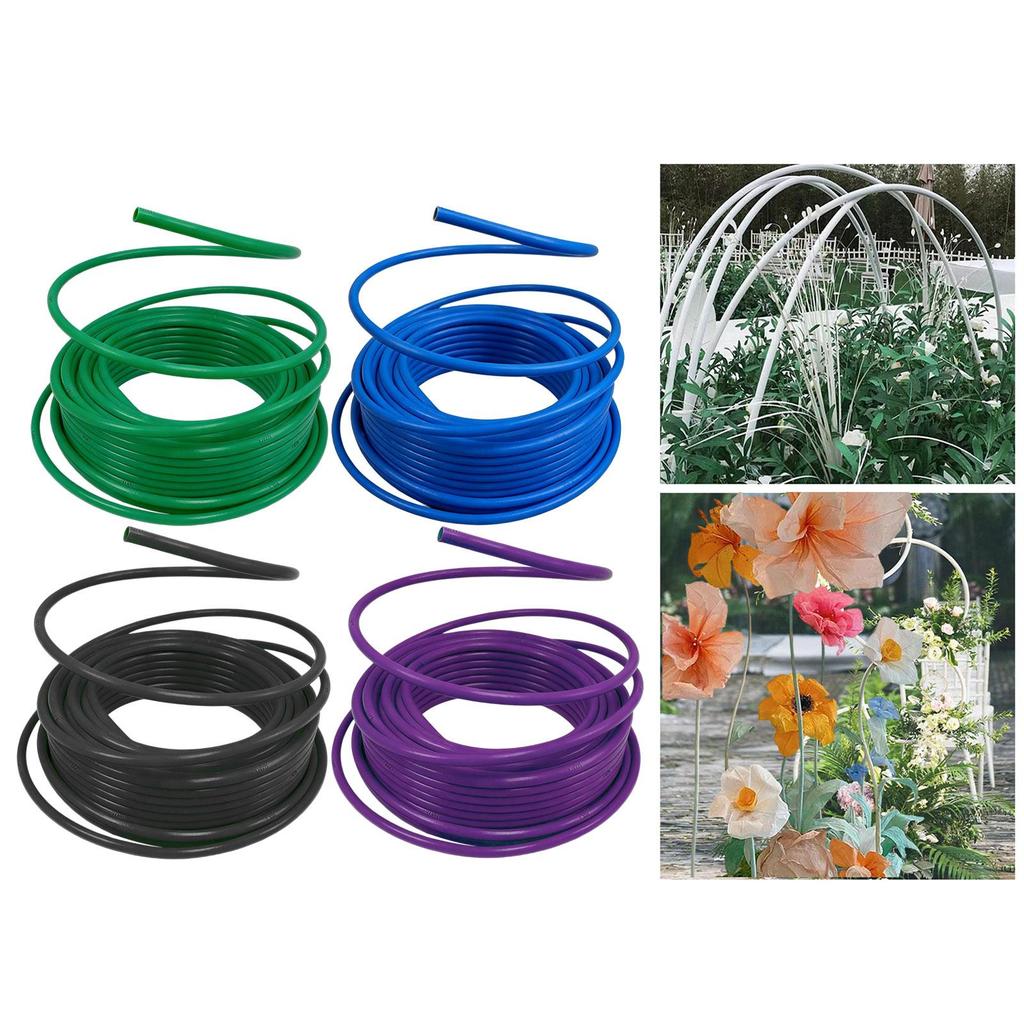 Wedding Stems Flower Arrangement Pole Durable PVC Floral Rod Craft Accessories for Party Venue Decor