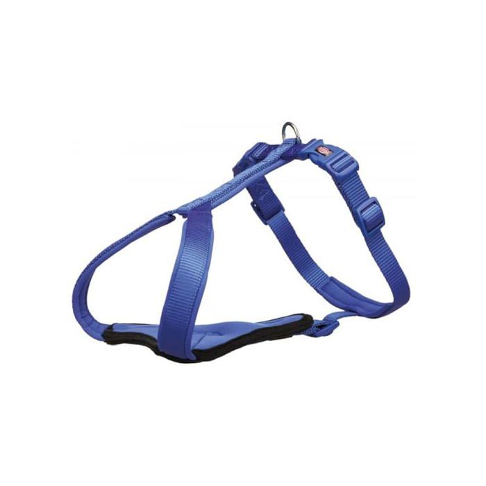 Harnais pour chien réglable - TRIXIE - XXS-XS, 27-32 cm - Azulcobalt - Rembourrage néoprène - Sangle plate - Réglable