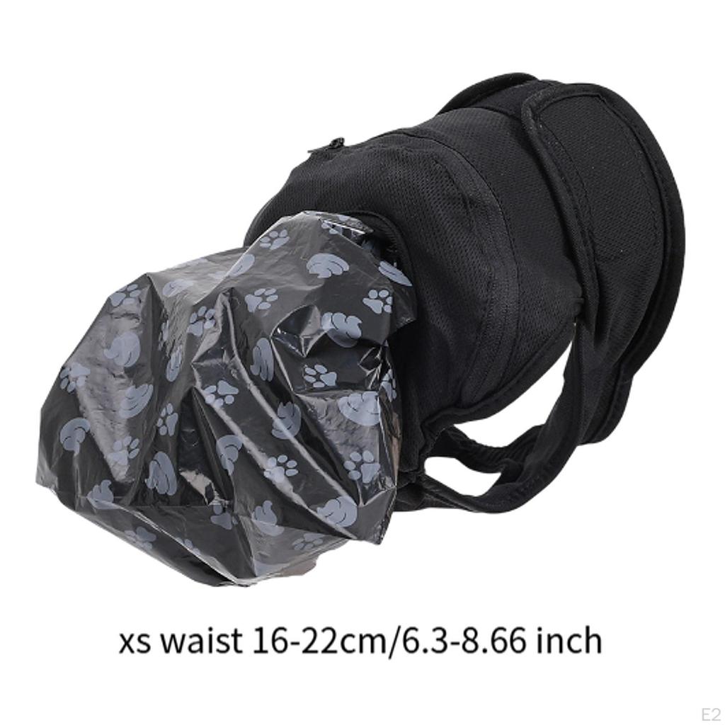 Dog Diaper Pants Waterproof Poop Collection for Long Travel Senior XS