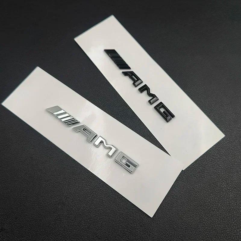 3D ABS Small Car Console Fob Sticker AMG Emblem Badge For Mercedes Benz A B C E S GLA CLA GLC GLE AMG Interior Accessories
