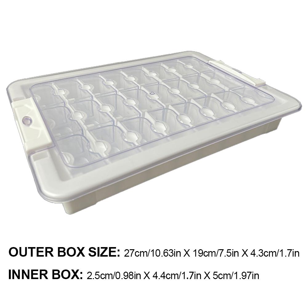 15/26/39 Grids Diamond Art Bead Box Diamond Painting Embroidery Storage Box 5D Beads Organizer for Diamond Painting Accessories