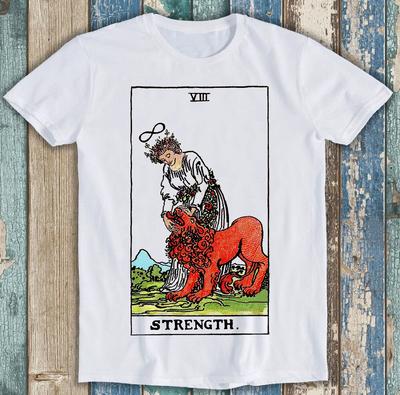 Talia Tarota Siła Karta Mocy Bestseller Zabawny Prezent T-Shirt M1512