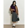 Binpolleidiseu [B. My] Pleated Midi Skirt Ash (Bf5827N024)
